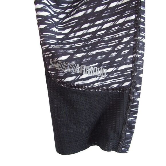 Under Armour UA Fly By Printed Run Capri Leggings Sz S - Picture 7 of 10